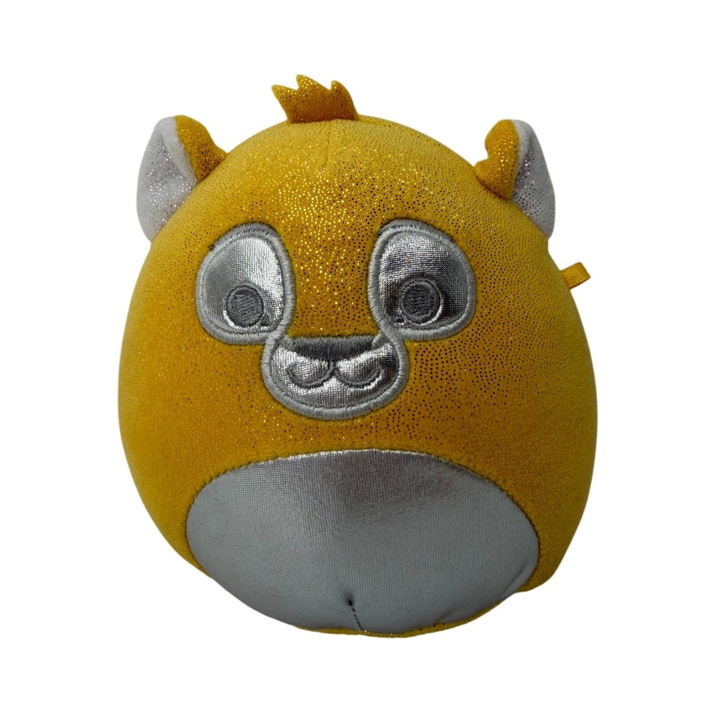 Disney Squishmallows Simba Lion King 5 Inch Yellow Glitter Metallic Plush Toy
